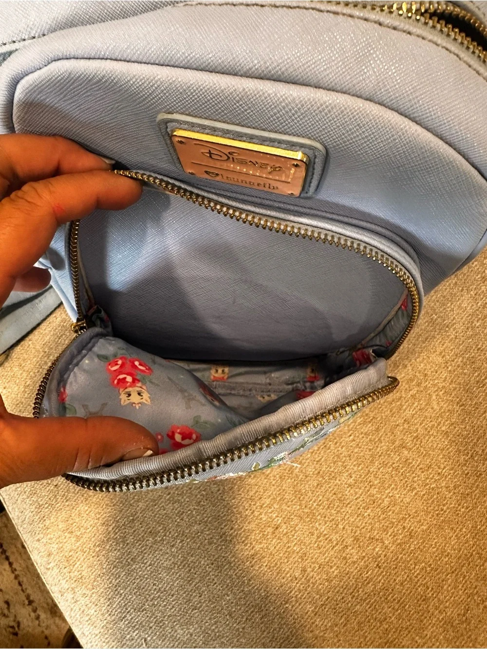 Loungefly Marie Light Blue Backpack